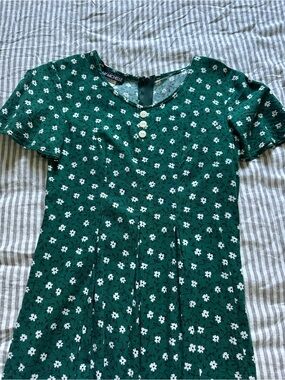 Vintage 90’s My Michelle green floral jumpsuit